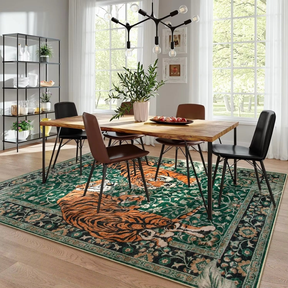 Savage Grace Tiger Tapestry Mattor Matta