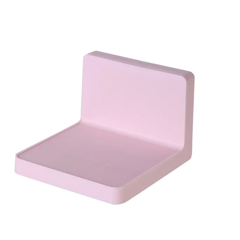 Carvallo FlexMount Vägghylla Multifunktionell | Självhäftande & Borfria | För Bad, Kök & Vardagsrum | Ideal för Tvål, Fjärrkontroll, Nycklar