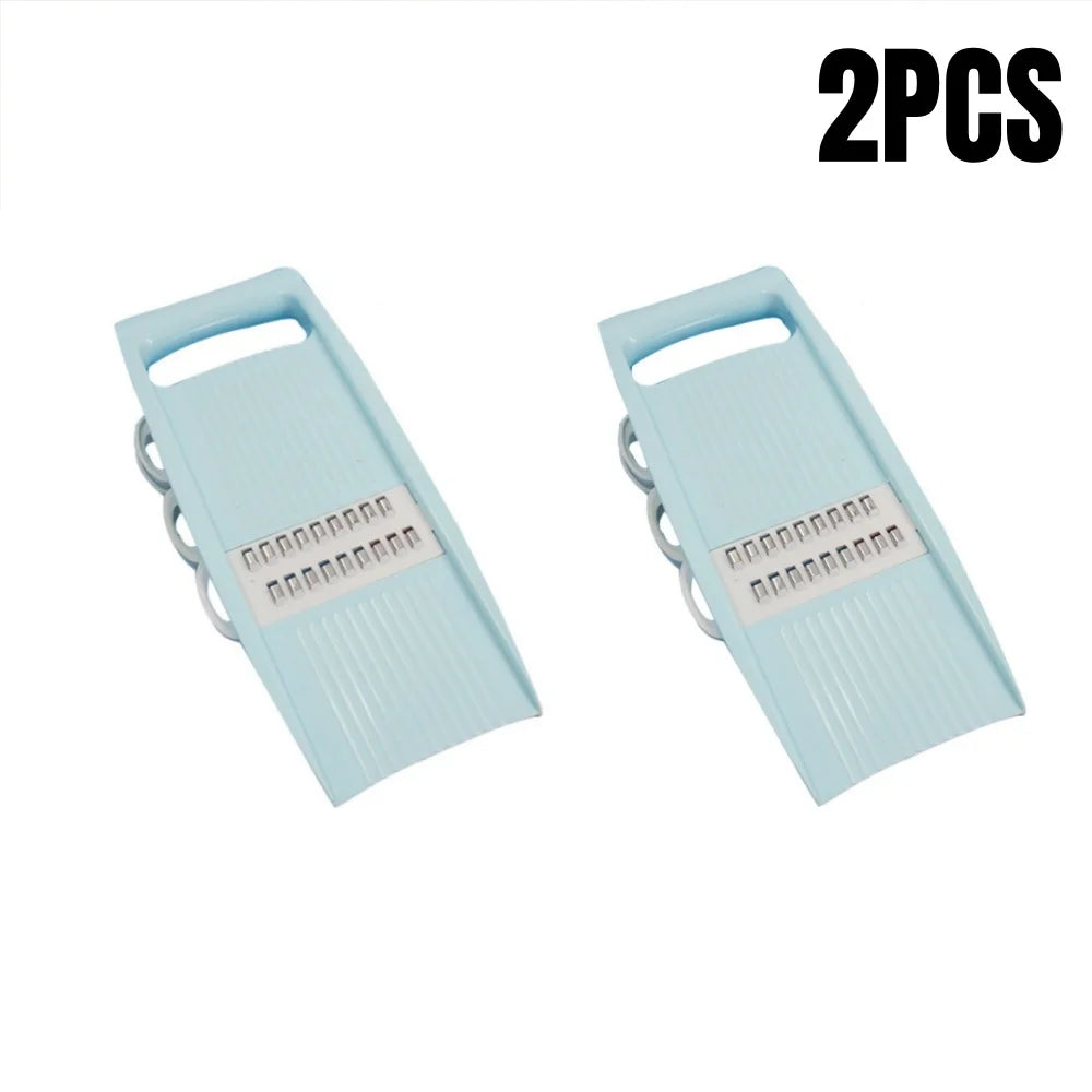 Carvallo 5-i-1 Grönsaksrivare & Rive | Multifunktionell Kökshyvel med Uppsamlingbehållare | Manuell, Säker & Kompakt | För Frukt, Potatis & mer