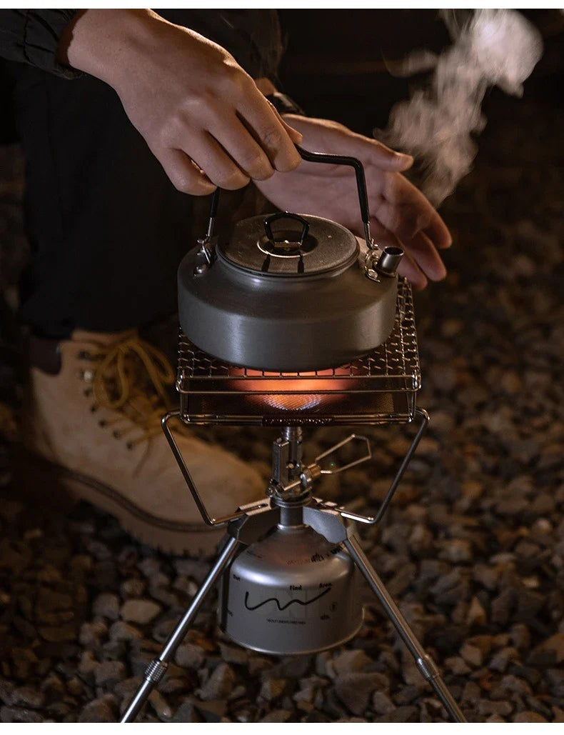 Carvallo Fällbar Rostfri Brödrost | Modell S & M | För Grill & Camping | Kompakt & Robust