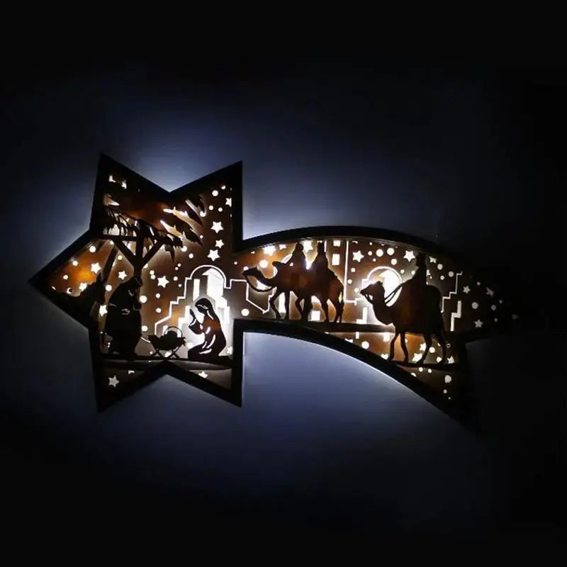 Carvallo - Elegant stjärnljus med invecklat laserskuret design