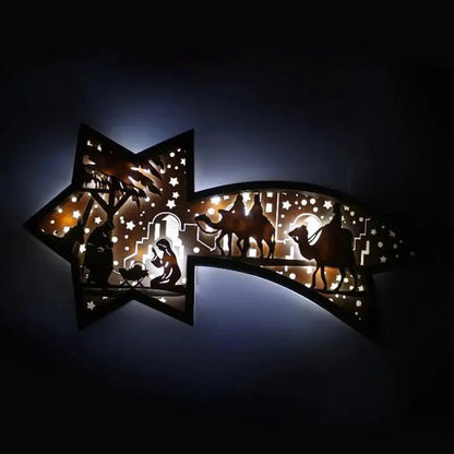 Carvallo - Elegant stjärnljus med invecklat laserskuret design