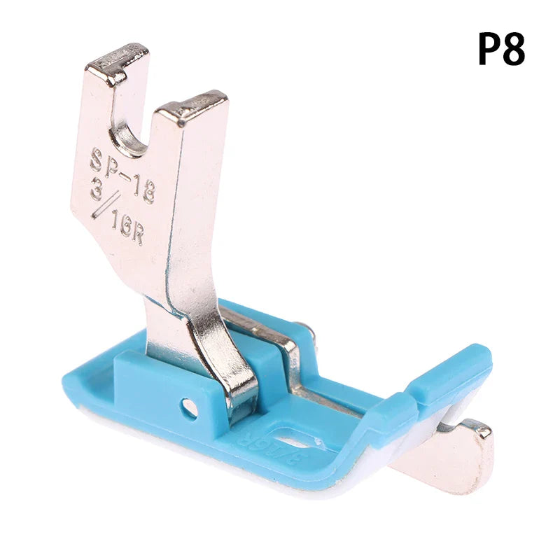 Carvallo Nålfot SP-18 | Kantfot av plast och metall | För platta sängmaskiner | Lätt att montera och precisa att styra