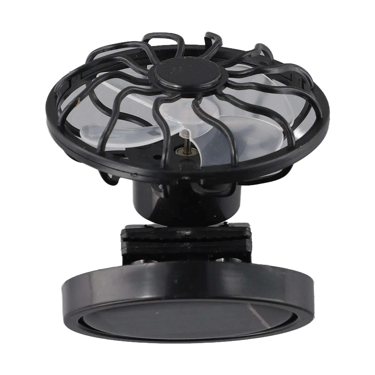 Carvallo-Ventilator SunBreeze ClipFan | Mini-Klämfläkt med solpanel | För utomhusaktiviteter, resor & sport | Handsfree-kylning