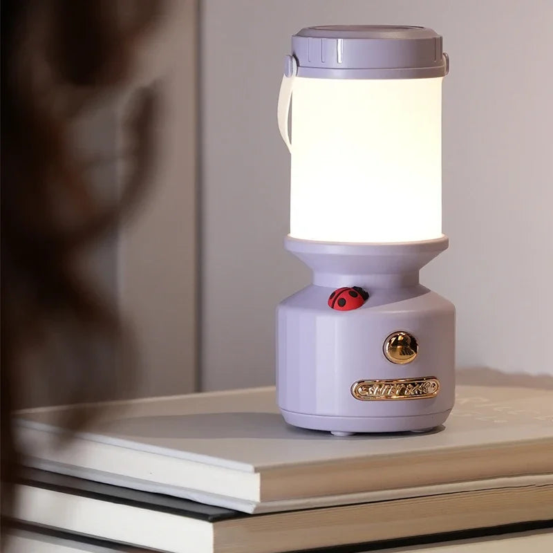 Carvallo Campinglampa Glowvia | 3 ljusfärger | Steglöst dimbar | Typ-C