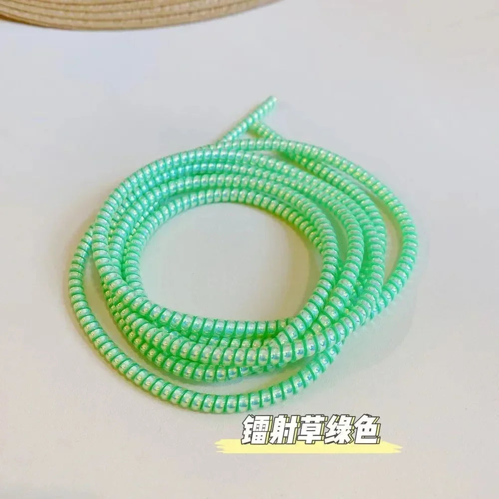 Carvallo Kabelskydd Spiral | Färgglad kabelskydd | För laddkablar & hörlurar | Skydd mot kabelbrott & knutar