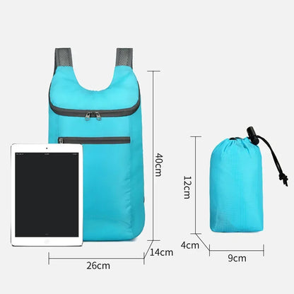 Carvallo LitePack | Fällbar utomhusryggsäck 20L | Vattentålig &amp; ultralätt | För resor, vandring &amp; fritid | Unisex