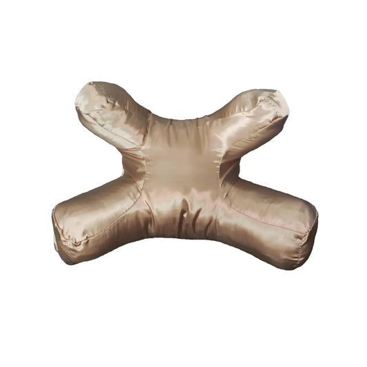 Carvallo ansiktskudde med satinörngott | Minskning av rynkor, ögonfransskydd & anti-akne | Justerbara sovpositioner | Lyx för huden