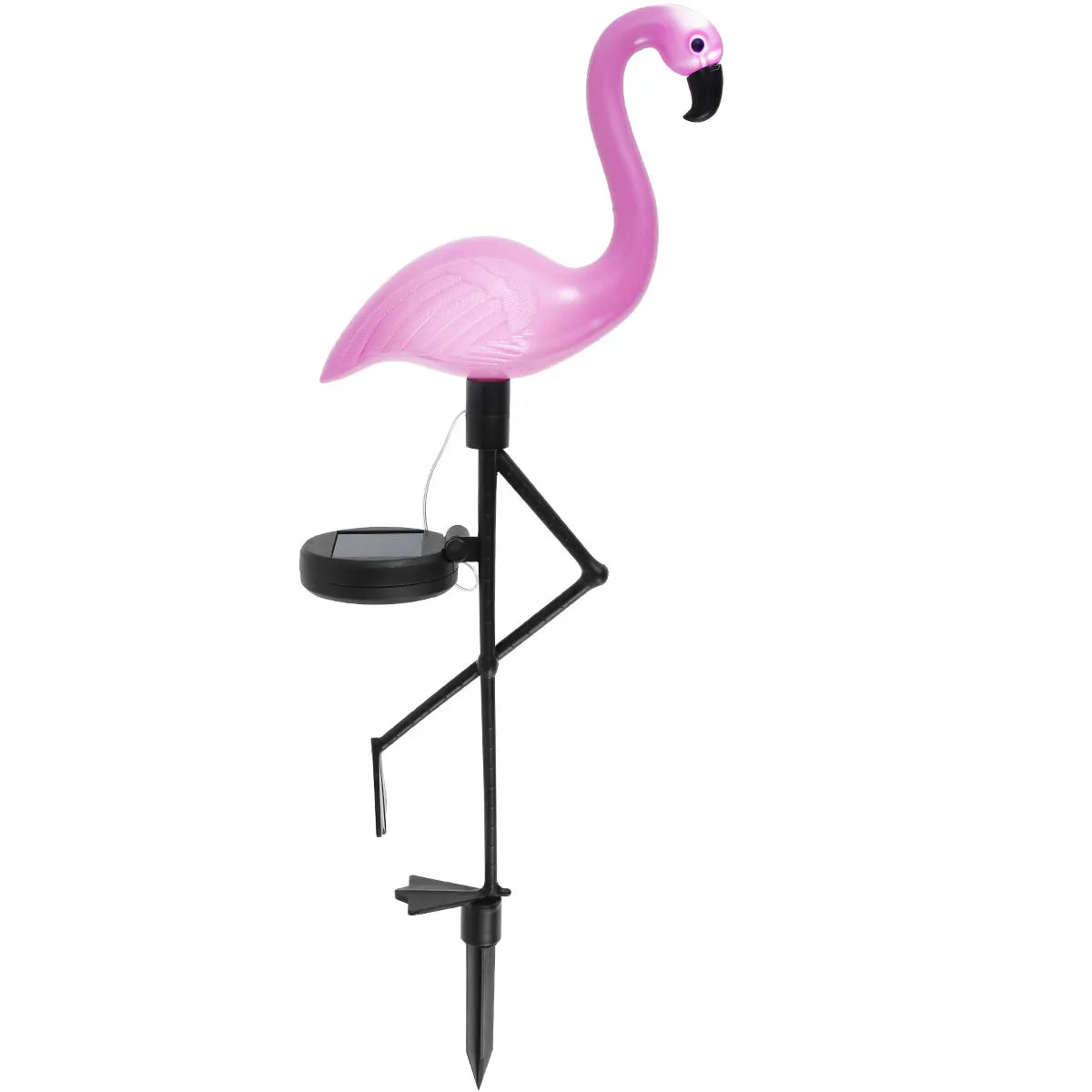 Flamoré GardenGlow Solar Flamingo Garden Light | Waterproof &amp; Decorative | Pink | For Yard, Terrace &amp; Path Lighting