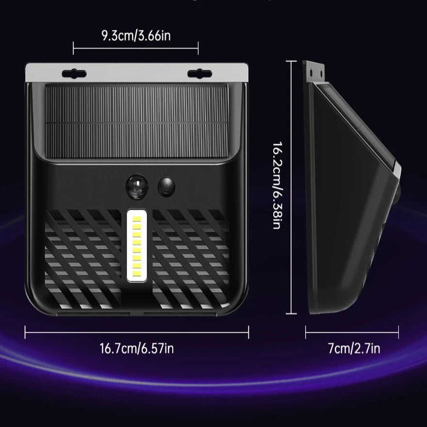 Carvallo - Solcelldriven Insektsdödarlampa För Utomhusskydd