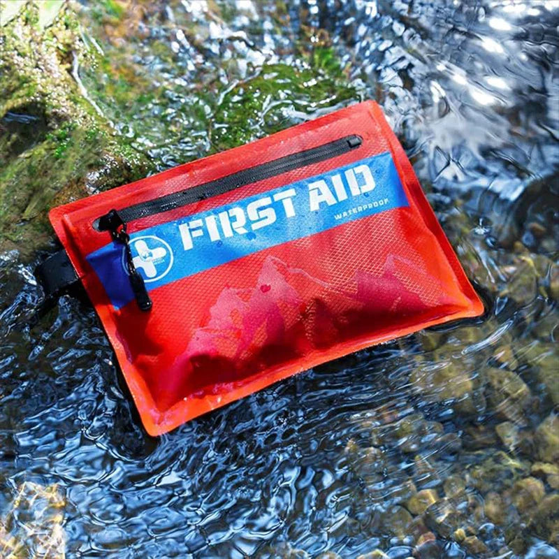 Vattentätt Första Hjälpen Nödsats – Praktiskt Första Hjälpen Kit För Utomhus Och Resor