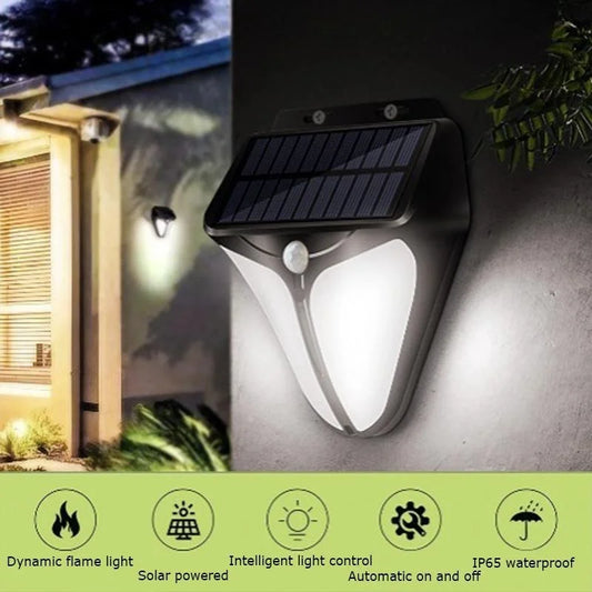 Carvallo-vägglampa | 38 LEDs | Rörelsesensor | IP65 Vattentålig | 1500 mAh Batteri