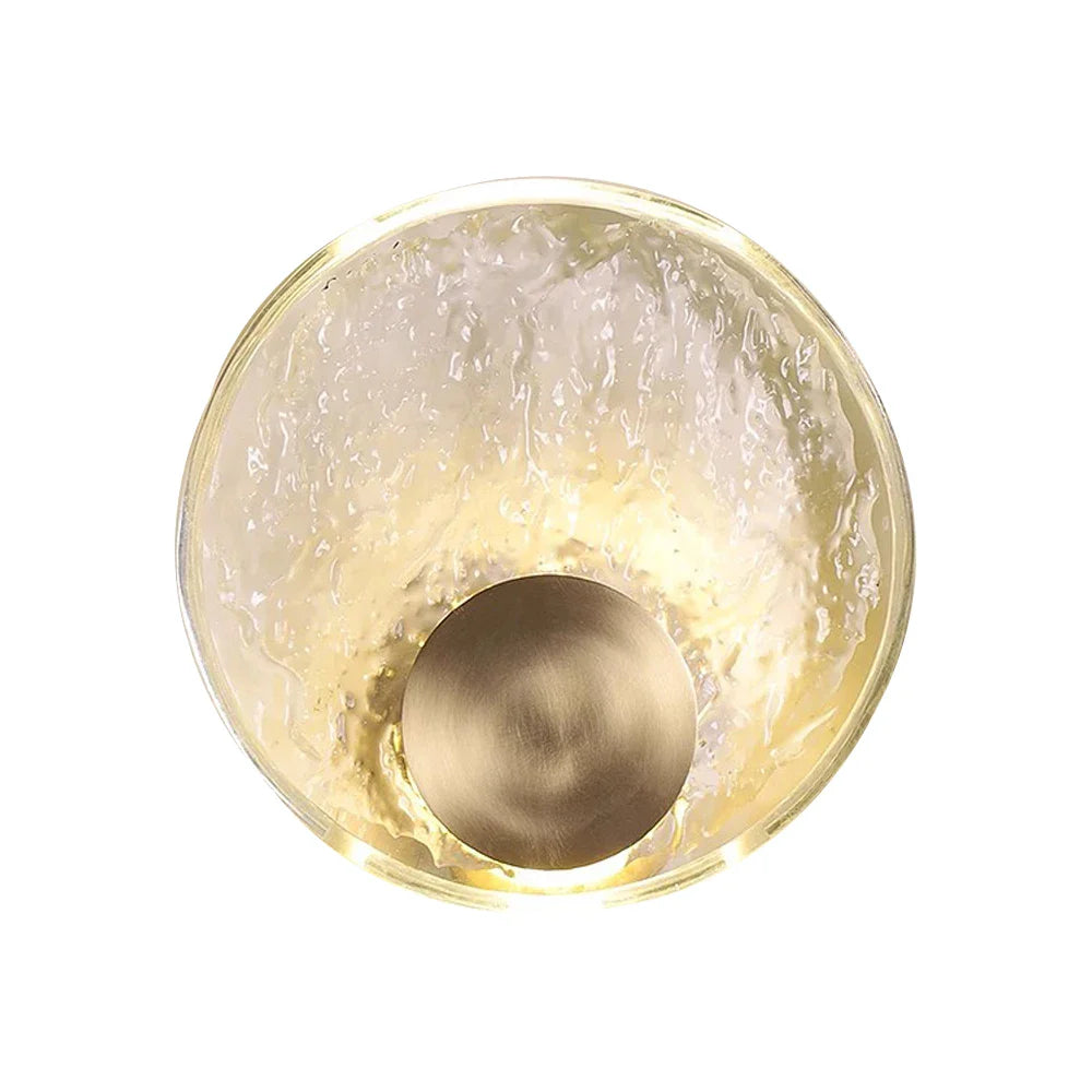 CrystalLicht - Modern LED Kristallvägglampa för Sovrum och Vardagsrum