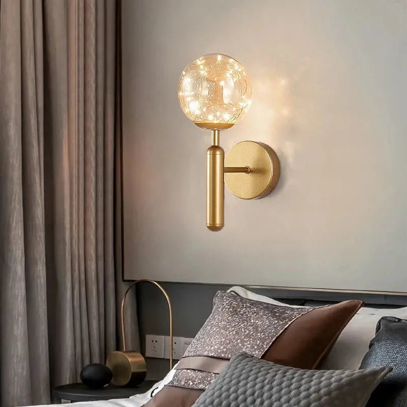 ÉclatVerre - Vägglampa LED i Färgat Glas