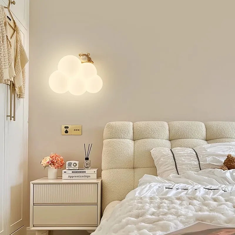 CloudLight - LED Vägglampa Barnrum Belysning