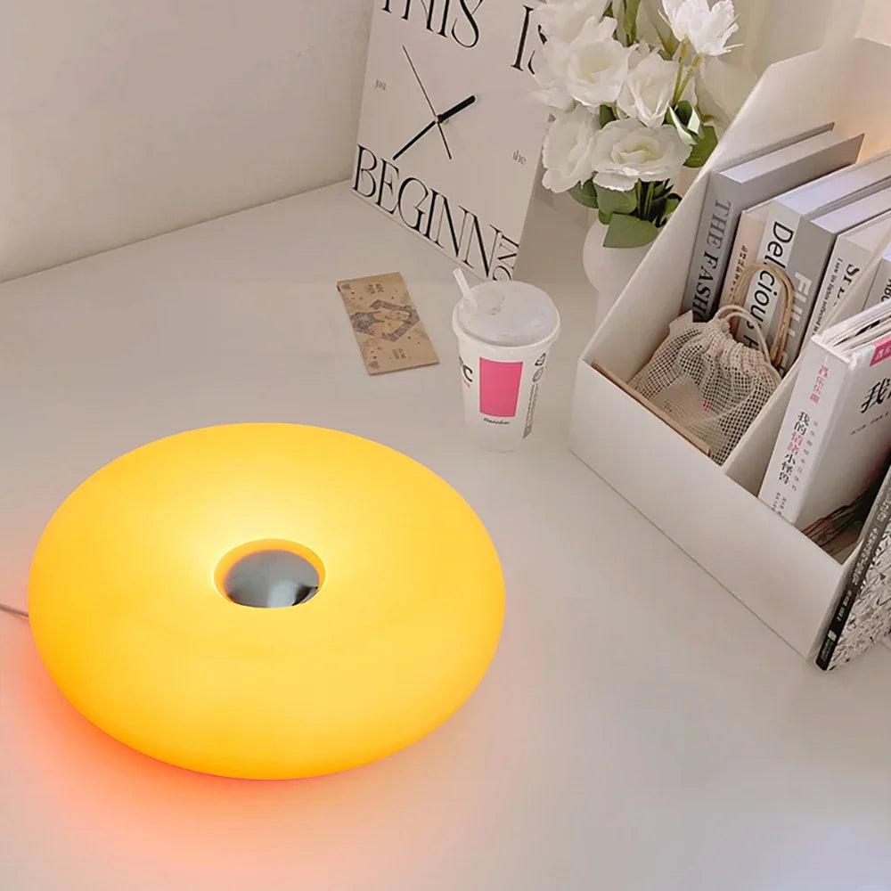 USB Bordslampa med Touch Control och RGB Färgväxling – Dimbar Säng- eller Skrivbordslampa för Sovrum och Vardagsrum