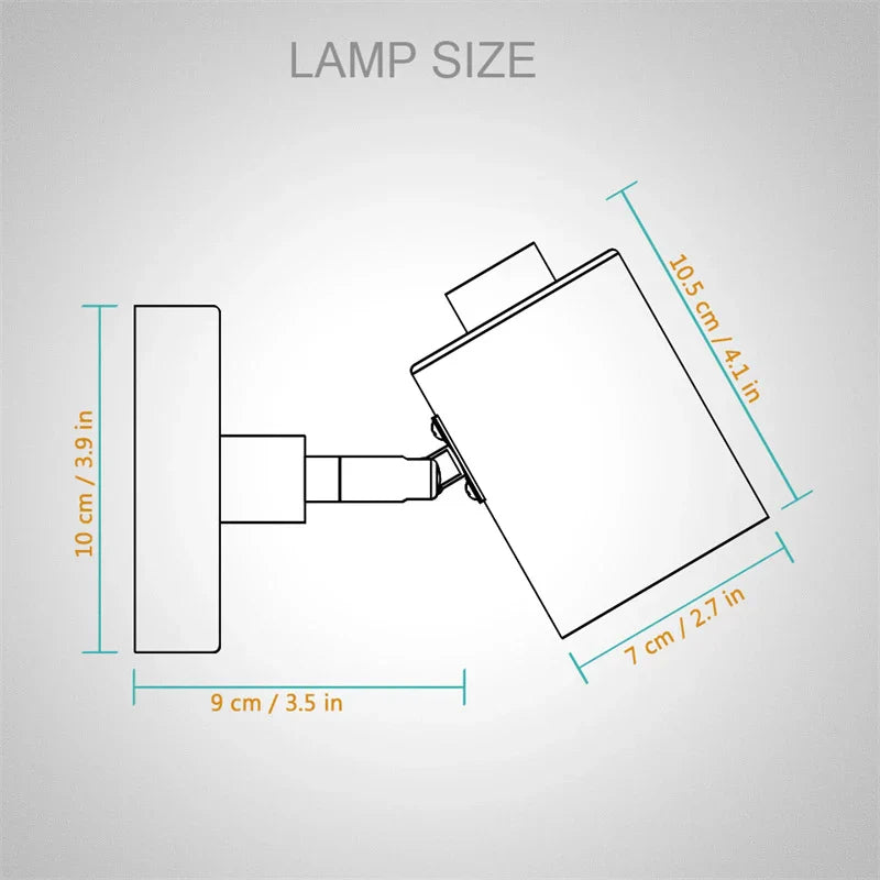 ScandiLicht - Justerbar Vägglampa