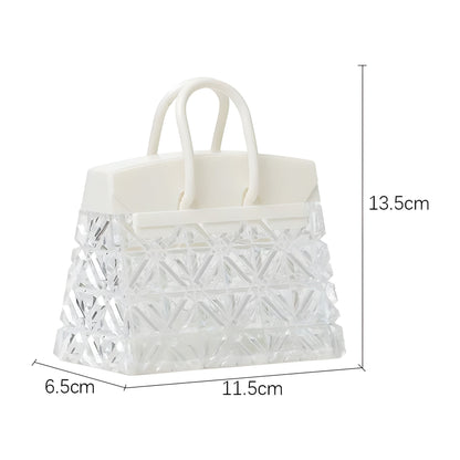 GemGlow Light - Kreativt LED-Mini-Kristall-Handväska-Nattljus