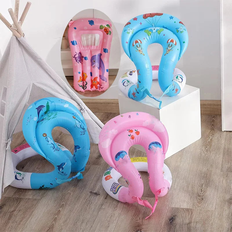 Carvallo Rooxin Baby-Simring-Västuppblåsbar – Barnsimring för Pool & Vatten – Lärhjälp för Barn