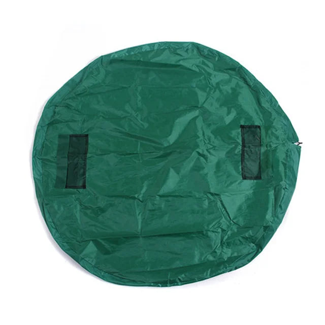 Carvallo leksaksförvaringsmatta för barn | 2-i-1 lekteppe & förvaringsväska | Robust Oxford-material | Ø 150 cm