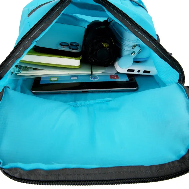 Carvallo LitePack | Fällbar utomhusryggsäck 20L | Vattentålig &amp; ultralätt | För resor, vandring &amp; fritid | Unisex