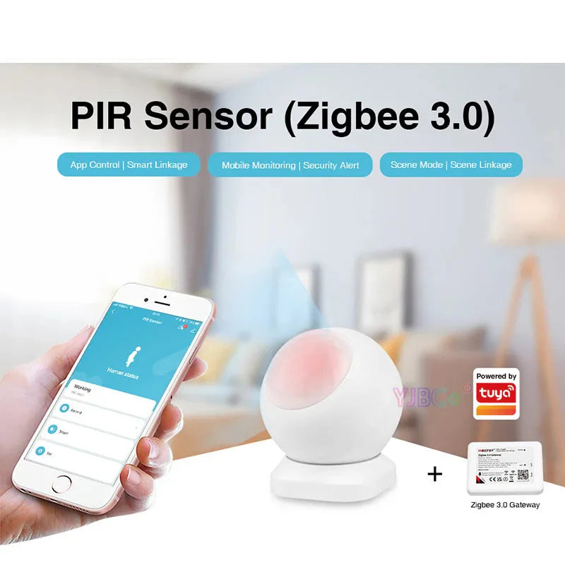 PIR Rörelsevakt (Zigbee 3.0)