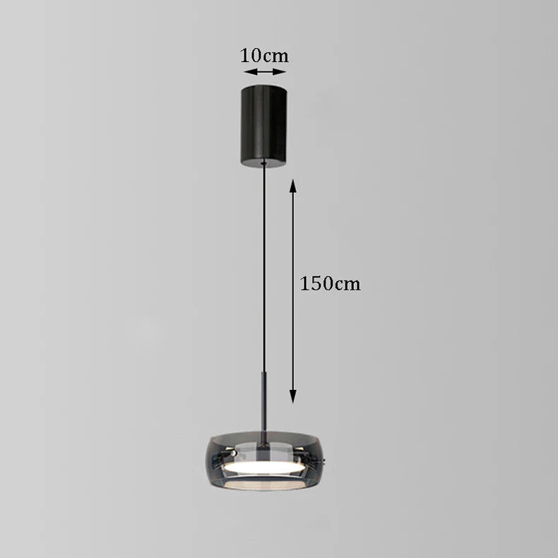 Aurelia Cirka | Ringformad LED-hänglampa för boende- och matområden i modern design
