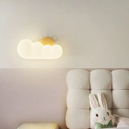 KinderDroom - LED Vägglampa för Barnrum med Tecknade Djurdesign