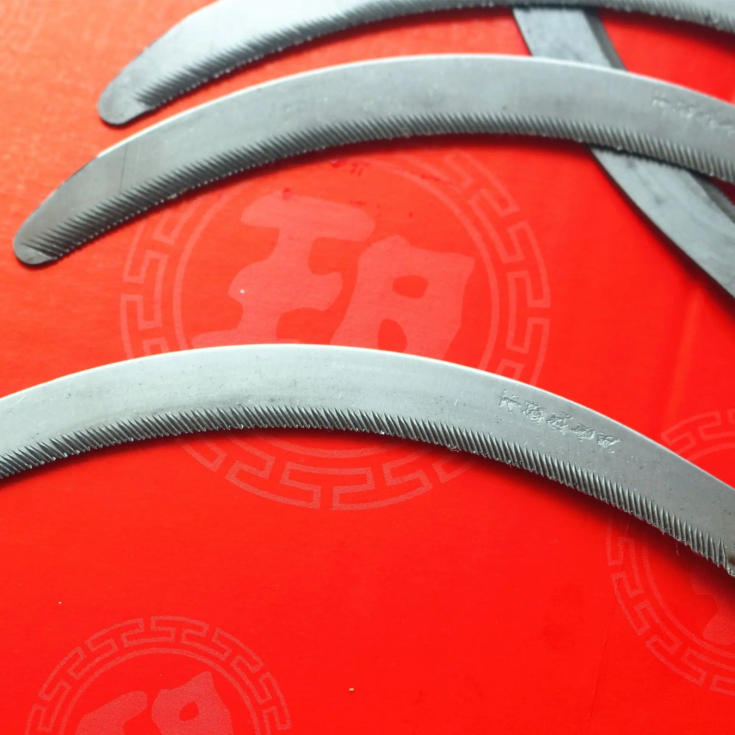 Carvallo ogräs skära i rostfritt stål | Tandad skärkant | För skörd & trädgårdsarbete | 30 cm