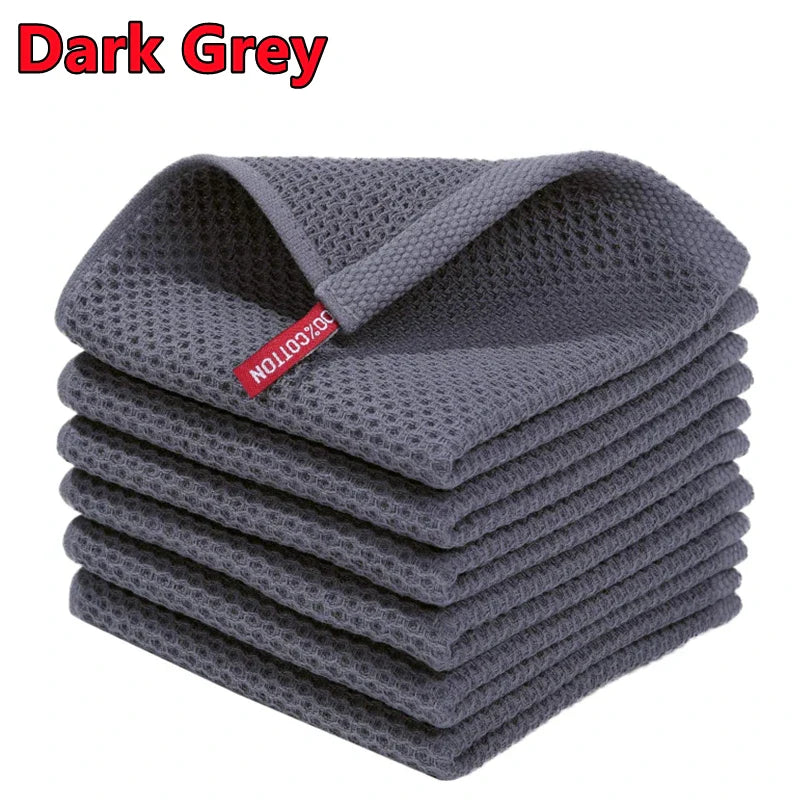 Carvallo bomull disktrasa | 100% bomull | Vaffelstruktur & upphängning | Mjuk, snabbtorkande & hållbar