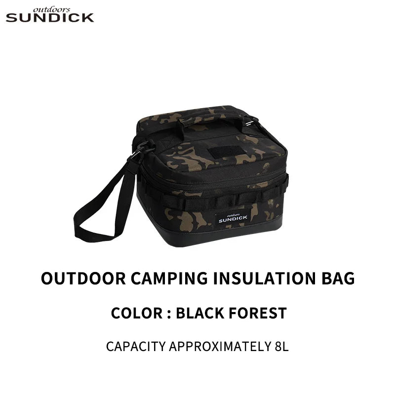 Carvallo Termosäckchen | Isolerad campingväska för skålar & muggar | Kompakt & robust