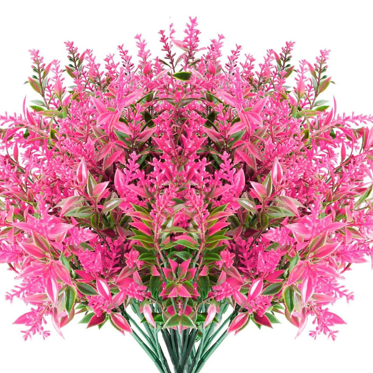 Carvallo 12-pack konstgjord lavendel | Konstväxter för bröllop, vaser, kronor & dekoration | För inomhus & utomhus