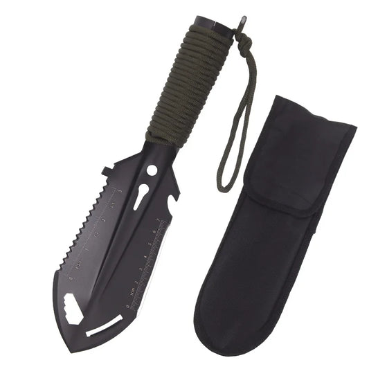 Carvallo Multifunktionell Camping Spade | Ultraluftig & Kompakt | För Vandring, Survival & Utomhus