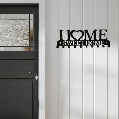 Elegant Väggmonterad Nyckelhållare - En Stilren Lösning för Nycklar och Tillbehör