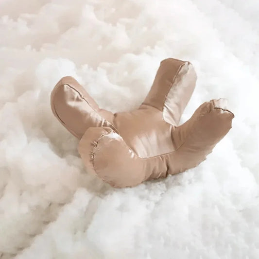 Kudde med satinöverdrag för rynkfri sömn