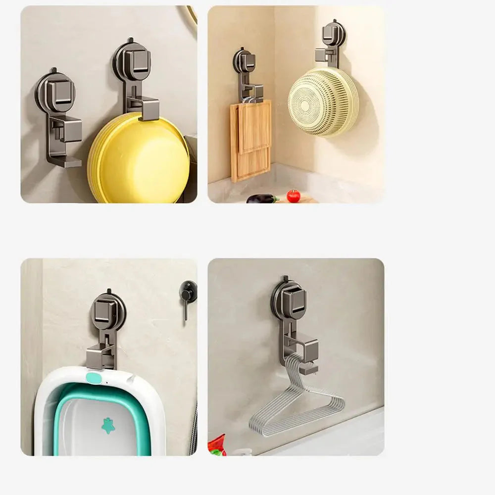 Praktisk Modern Sugkopp Krok