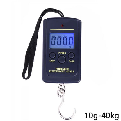 Carvallo Mini Hängwaage 40kg | Digitalt bagagevåg med temperaturdisplay | Kompakt &amp; Multifunktionell