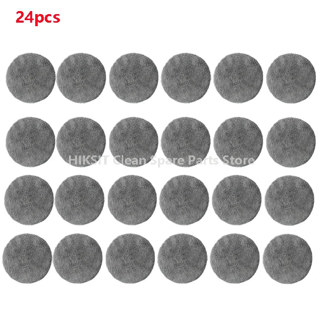 Carvallo-Mop-Pads GlassPurex | Tvättbar & Återanvändbar | Kompatibel med HUTT DDC5/DDC55 Fönsterputsare | Mikrofiber-Rengöringsdukar