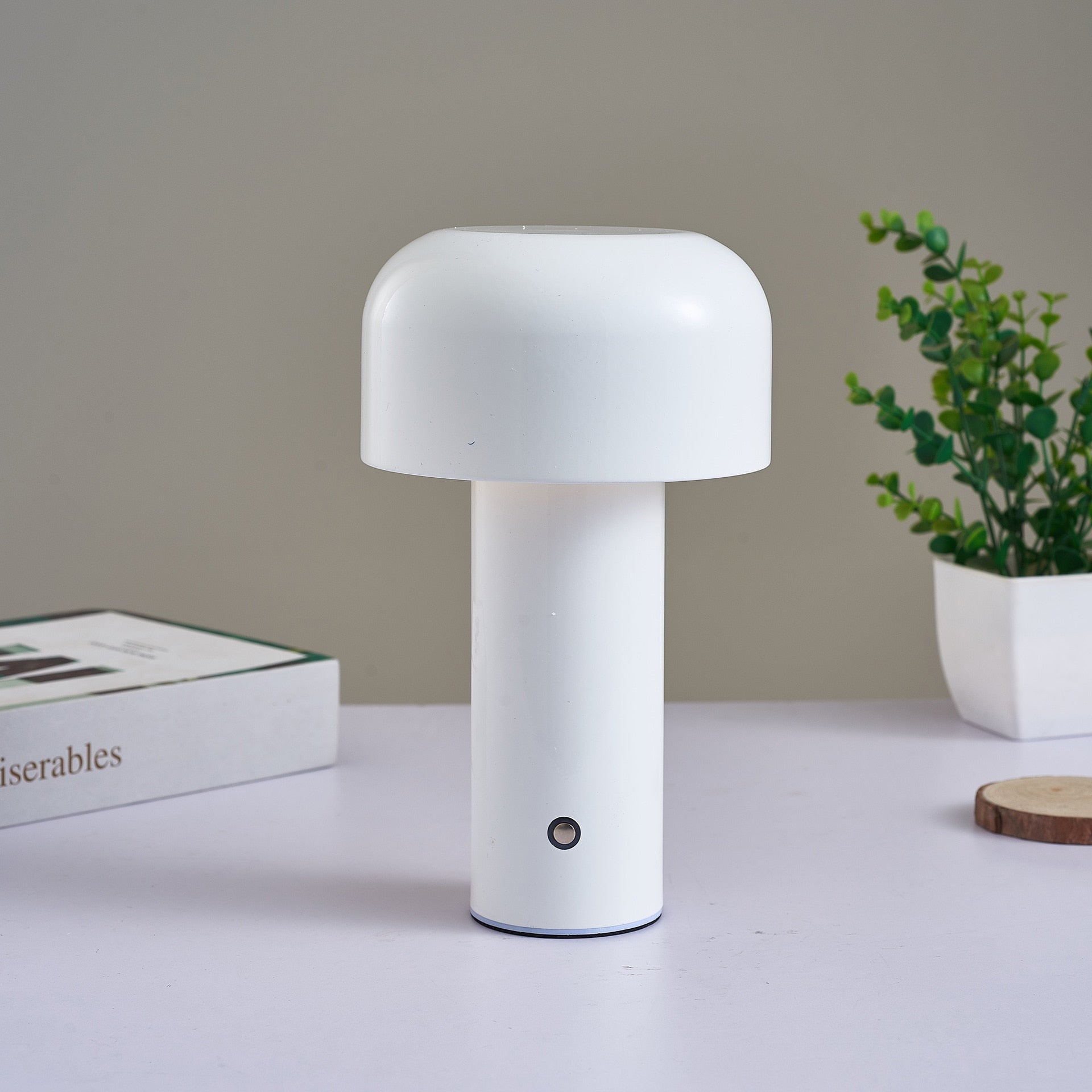 LumoFungo Classico | Trådlamp Retro Bordslampa i italiensk svampdesign