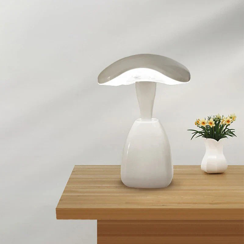 GlowTouch - LED Nattlampa med Touchkontroll, Dimbar Bordslampa för Sovrum och Kontor
