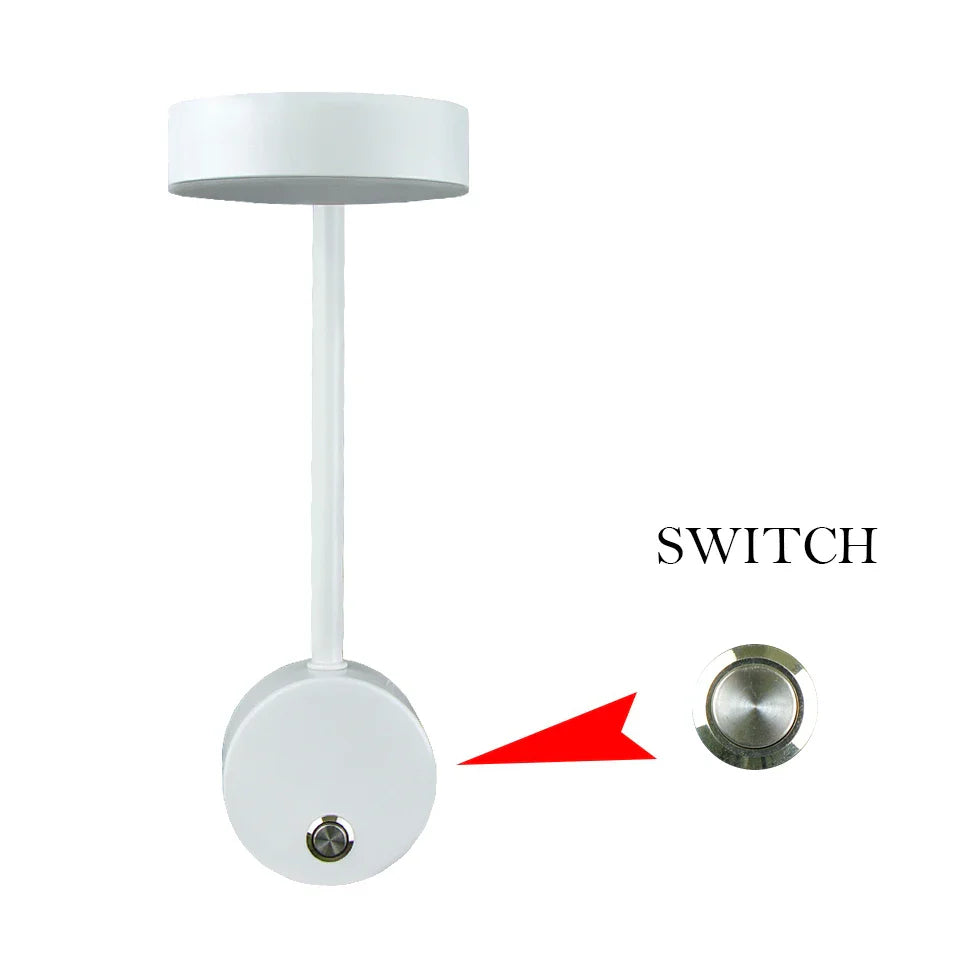 NordicGlow - Rotterbar LED Vägglampa för Vardagsrum och Sovrum