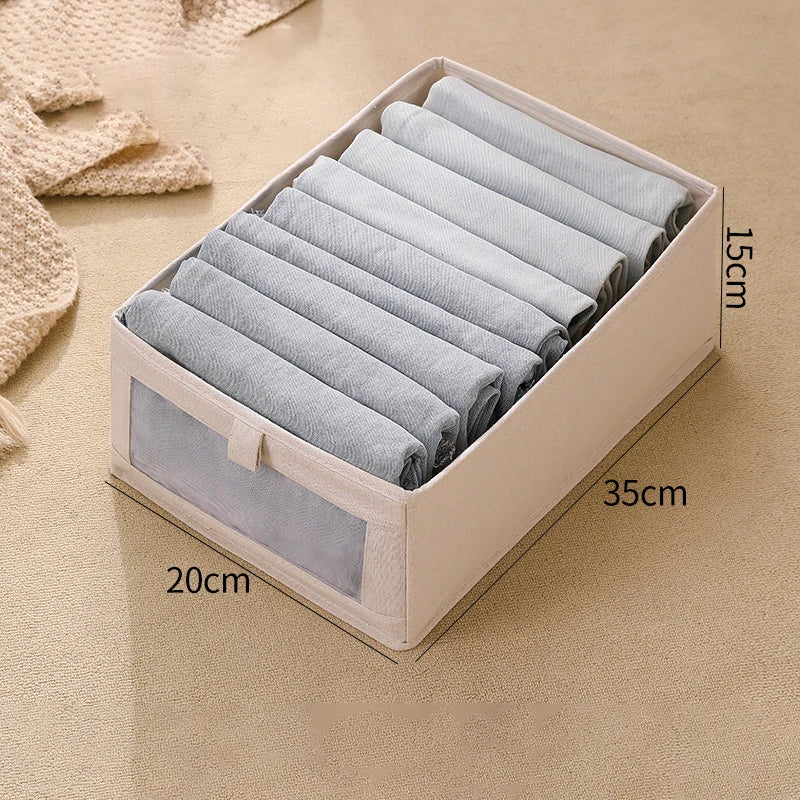 Carvallo med fönster | Fällbar &amp; Andningsbar | VistaLino Linnebox i M/L/XL