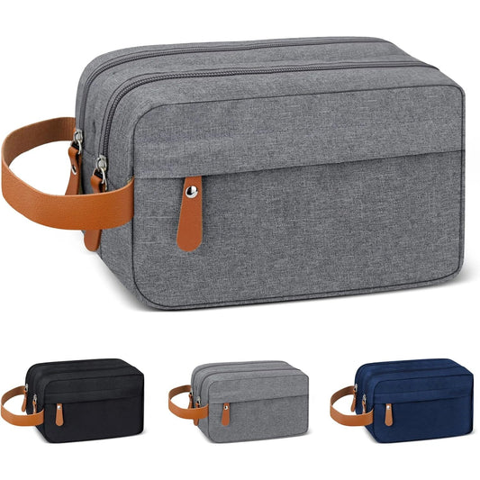 Carvallo kulturväska för upphängning för herrar | Vattenavvisande & Rymlig | Canvas-resväska med många fack