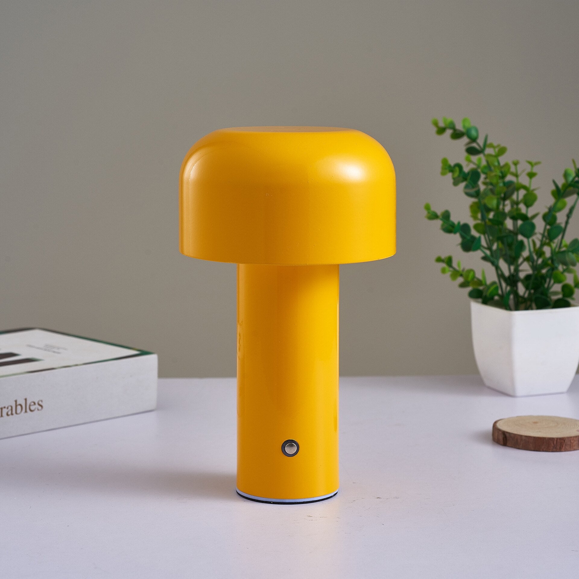 LumoFungo Classico | Trådlamp Retro Bordslampa i italiensk svampdesign