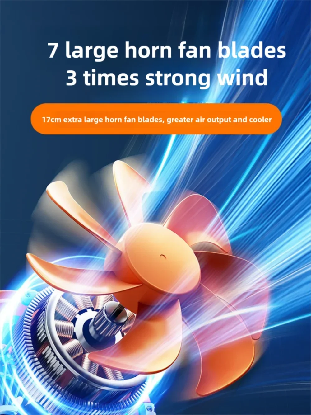 Carvallo NightCool | 4-i-1 Fläkt & Nattlampa | 20000mAh Batteri | Hängande & Stående Användning