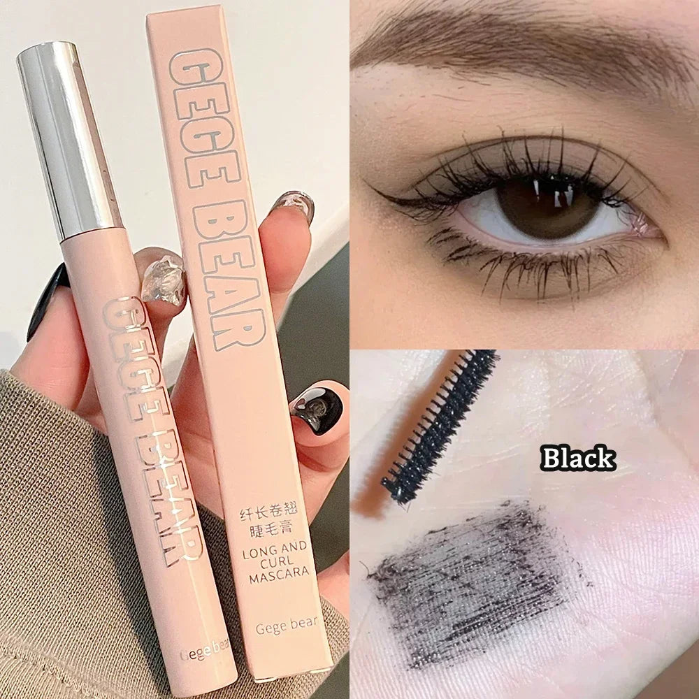 Carvallo-Mascara Linavelle LashLift | Ultra-Fina Borste 2,5 mm | Vattentålig & Snabbtorkande | Svart & Brun