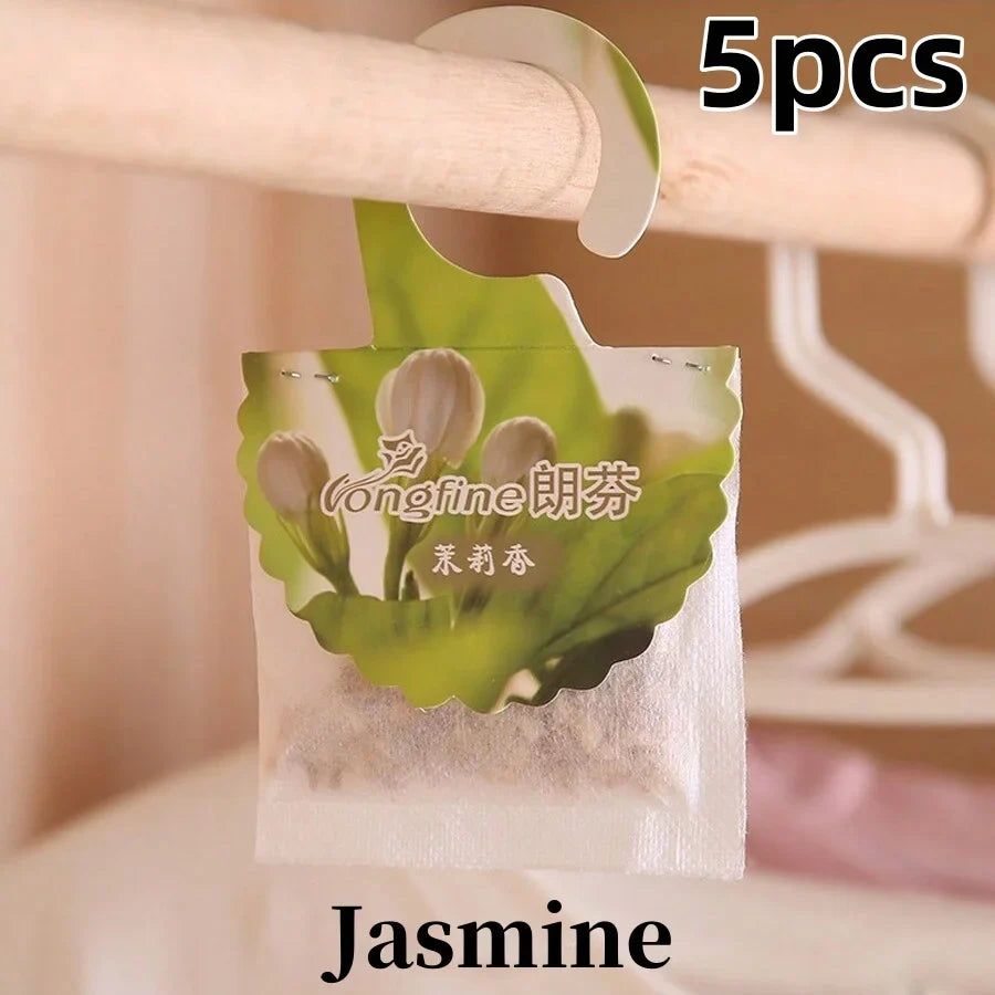 Carvallo Doftpåsar för garderob & rum | 5/10 stycken | Långvarig doft | Med hängare | Aromaterapi & luftrensare