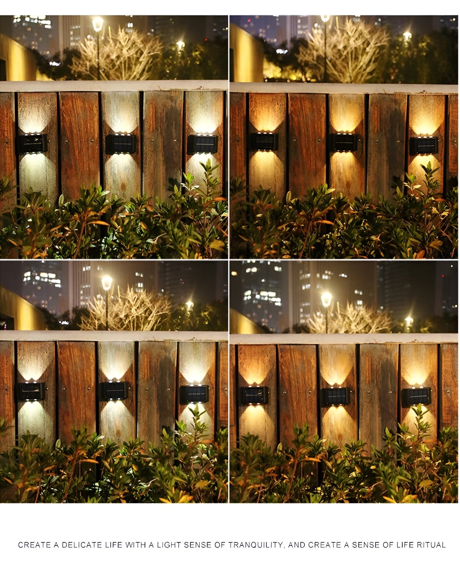 Solarlampa med rörelsesensor – LED utomhusbelysning för hem och trädgård