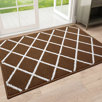 Randig entrématta - halkfri och smutsavvisande | Perfekt för inomhusbruk