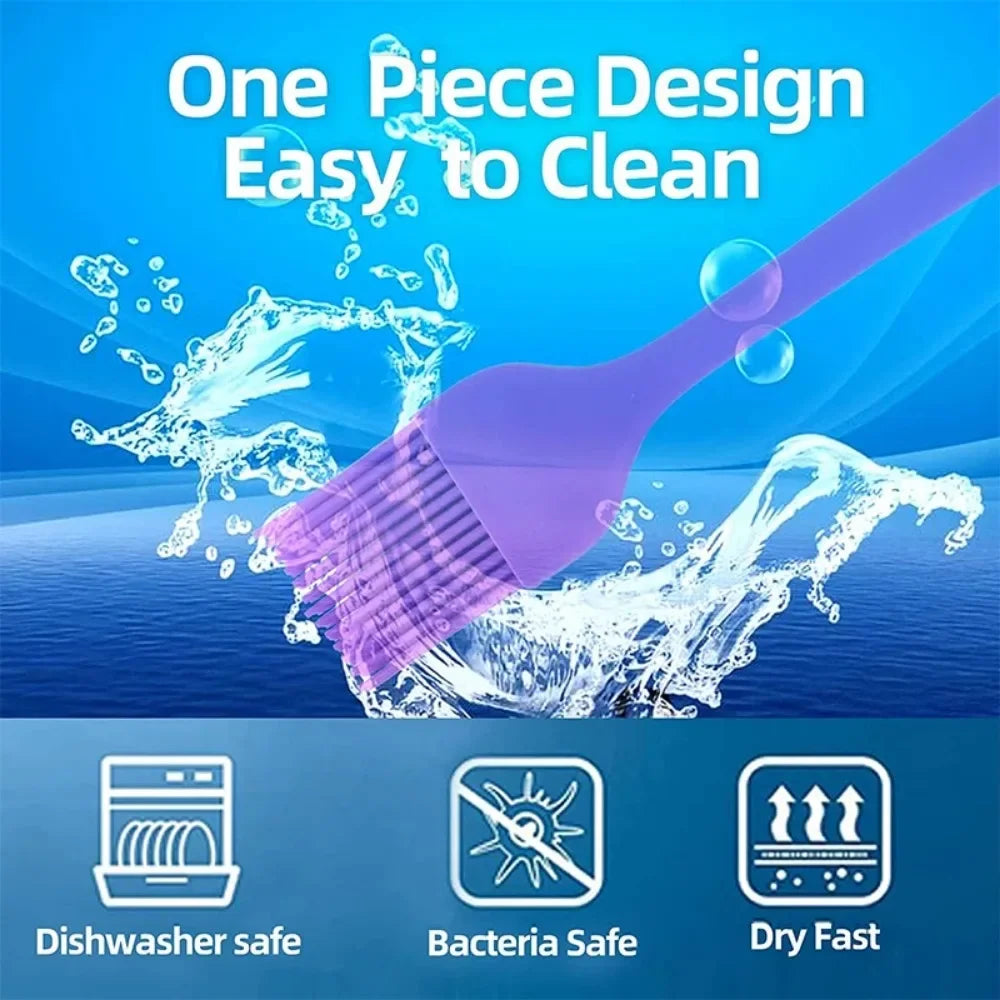 Carvallo Silikon-Marineringspensel | Värmebeständig & Hygienisk | För BBQ, Bakning & Matlagning